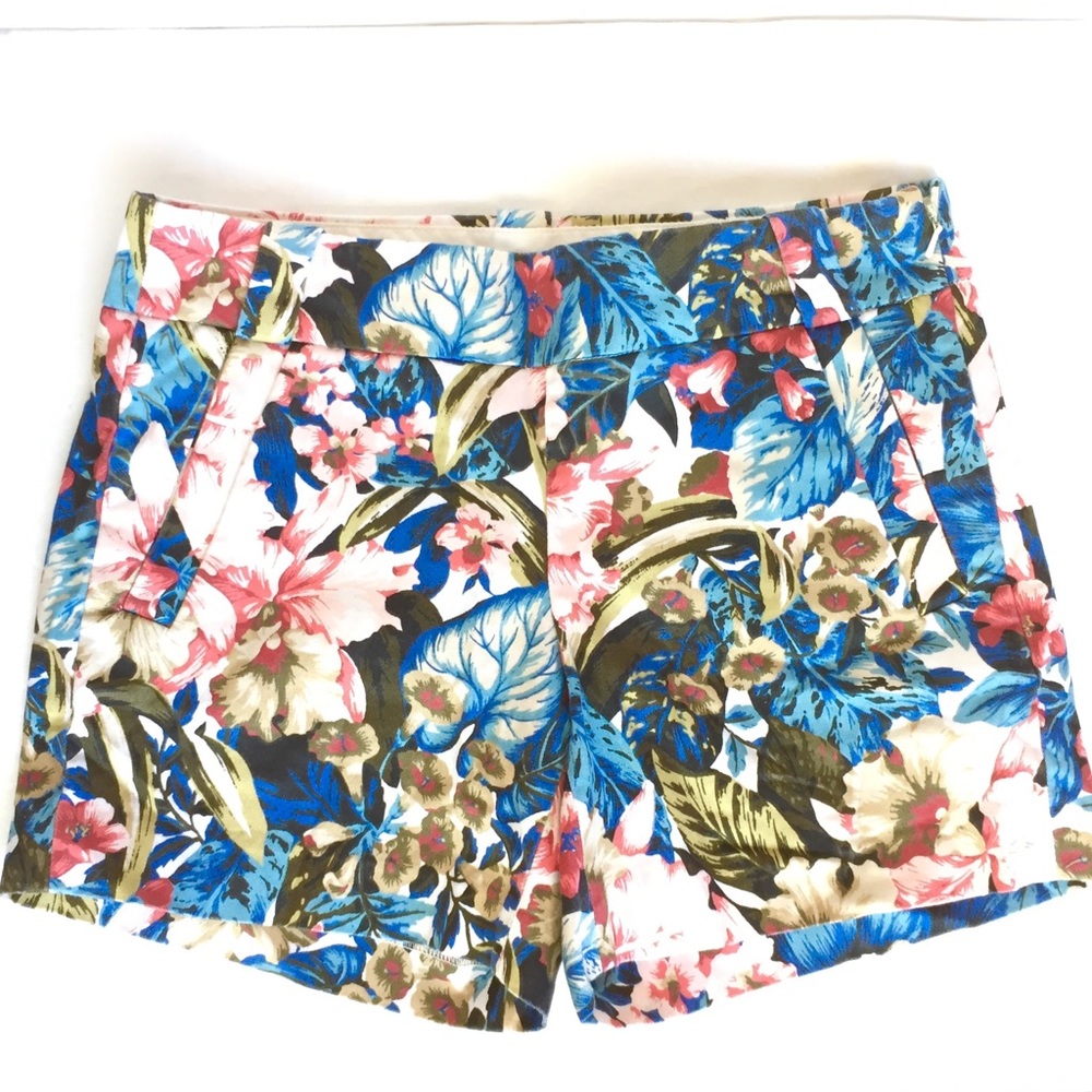 J. Crew Floral Shorts 5” Inseam